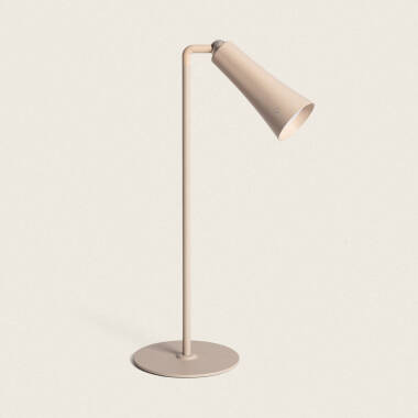 Lámpara de Mesa LED Portátil Metal con Batería USB Recargable Bysta