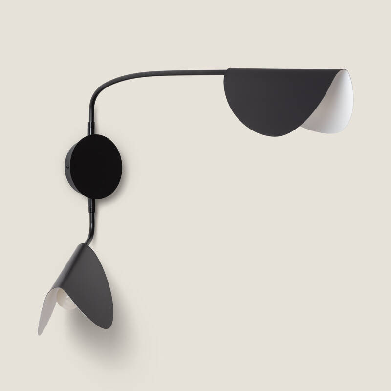 Imagem de Candeeiro de Parede Orientável Metal Sendai