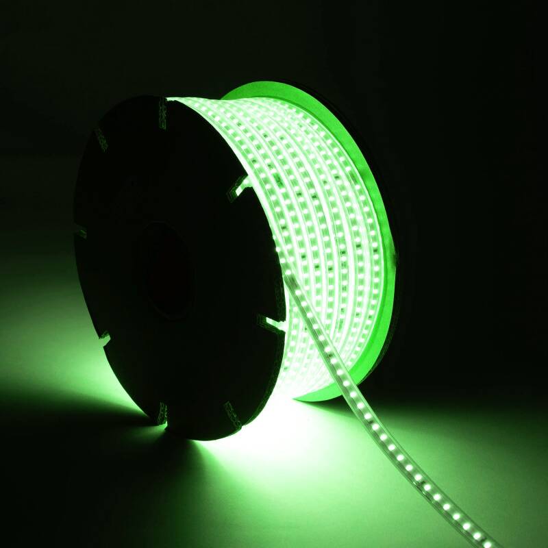 Imagem de Fita LED Regulável 220V SMD 120 LED/m ROLO 50m 8.5W/m 850lm/m Largura 12mm Corte 20cm IP65