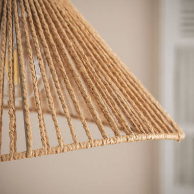 Imagem de Candeeiro Suspenso Papel Trançado Mikah Ø450