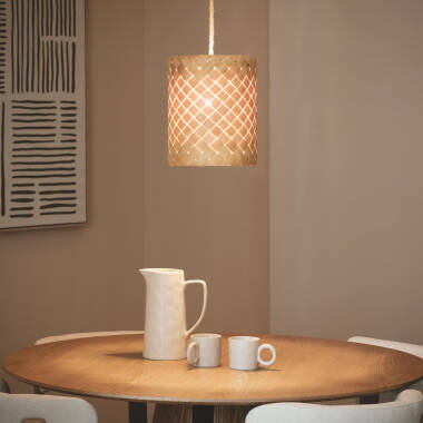 Imagem de Candeeiro Suspenso Bambu Eilam