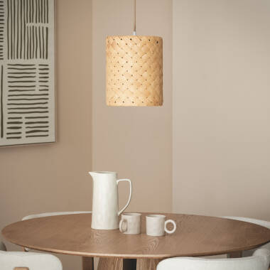 Imagem de Candeeiro Suspenso Bambu Eilam