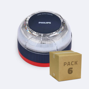 Baliza V16 Homologada DGT 3.0 PACK 6 x 28.99€ unidad con Geolocalización - Luz Emergencia Coche Obligatoria 2026 ORANGE Road