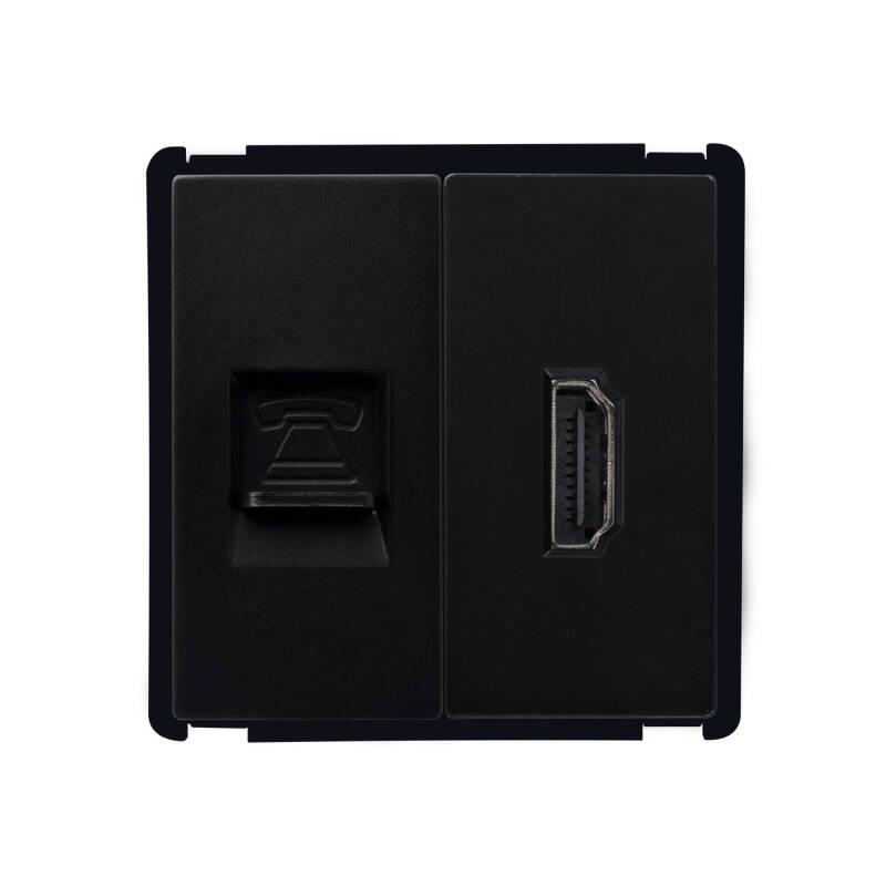 Imagem de Tomada HDMI + Telefone Modern