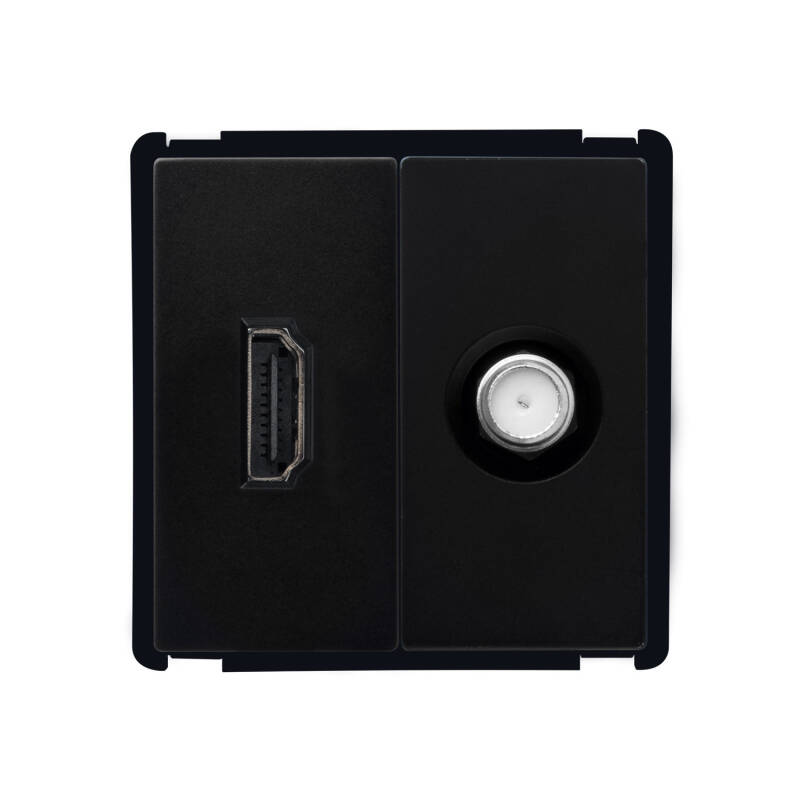 Imagen de Toma HDMI + Satélite Modern