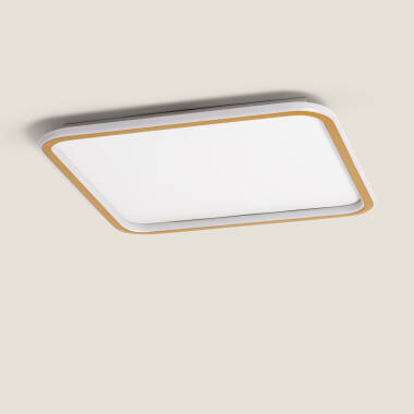 Plafón LED 40W Cuadrado Metal 610x610 mm CCT Seleccionable Allharo