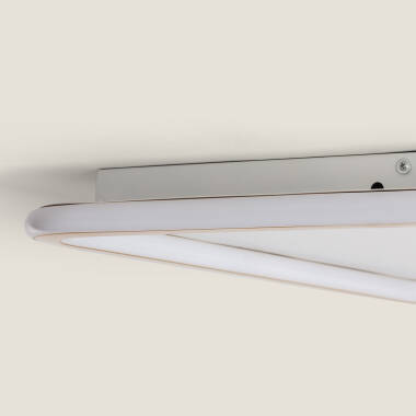 Imagen de Plafón LED 40W Cuadrado Aluminio 610x610 mm CCT Seleccionable Allharo