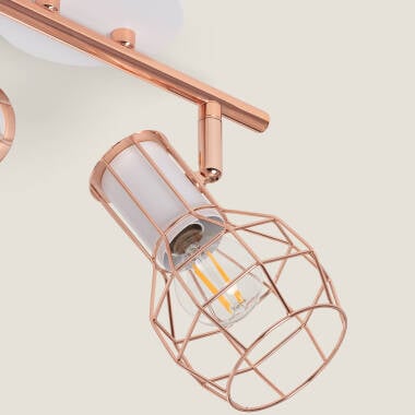 Imagen de Lámpara de Techo Metal Orientable 2 Focos Lada