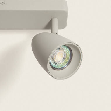 Imagen de Aplique Aluminio Rectangular Adrien 2 Focos