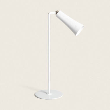 Lámpara de Mesa LED Portátil Metal con Batería USB Recargable Bysta