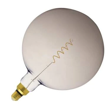 Bombilla Filamento LED E27 4W 200 lm Regulable G250 Smoke