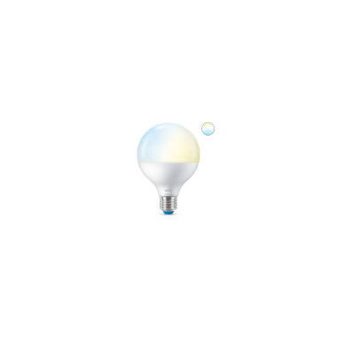 Bombilla Inteligente LED E27 11W 1055 lm G95 WiFi + Bluetooth Regulable Blanco Seleccionable WIZ