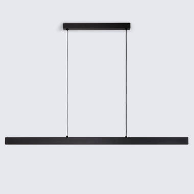 	Candeeiro Suspenso Linear LED 42W Aluminio CCT Iluminação Dupla Cara Funky Sly