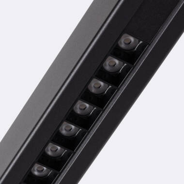 Imagen de Lámpara Colgante Lineal LED 42W Aluminio Blanco Seleccionable Iluminación Doble Cara Funky Sly