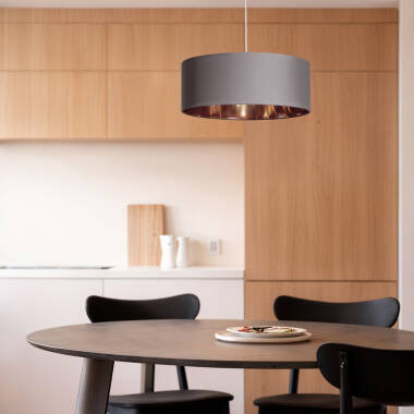 Imagen de Lámpara Colgante Tela Bello Reflejo