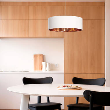 Imagen de Lámpara Colgante Tela Bello Reflejo