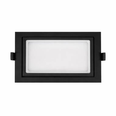 Downlight LED Rectangular Direccionable Chip OSRAM Negro