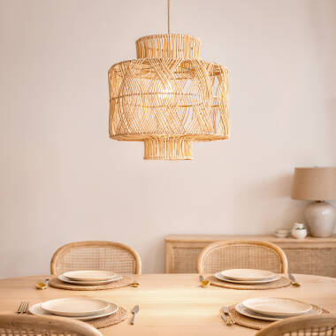 Lámpara Colgante Ratán Oia