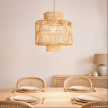 Imagen de Lámpara Colgante Ratán Oia