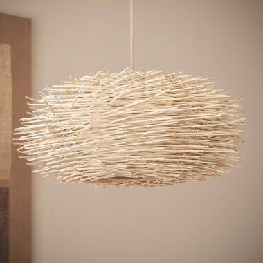 Candeeiro Suspenso Rattan Nulko ILUZZIA
