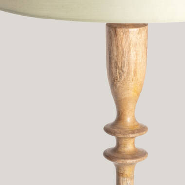 Imagem de Candeeiro de Pé Madeira Meena ILUZZIA