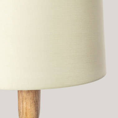 Imagem de Candeeiro de Pé Madeira Meena ILUZZIA