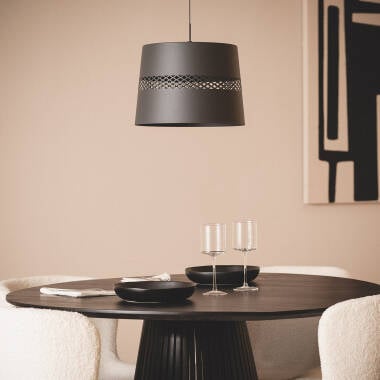 Imagen de Lámpara Colgante LED 28W Acero Saska