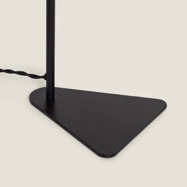Imagen de Lámpara de Mesa de Ratán y Metal Kithnos