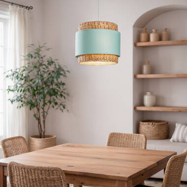 Imagen de Lámpara Colgante Fibras Naturales Orleans