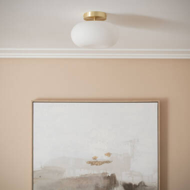 Imagen de Lámpara de Techo LED 9W Metal y Cristal Keyla