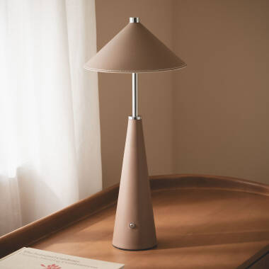 Candeeiro de Mesa LED 3W Portátil com Bateria USB Recarregável