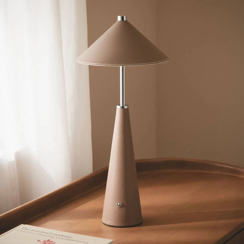 Candeeiro de Mesa LED 3W Portátil com Bateria USB Recarregável