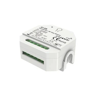 Regulador Casambi TRIAC 1 Canal SKYDANCE S1-CB compatível com Comando RF e Botão Pulsador