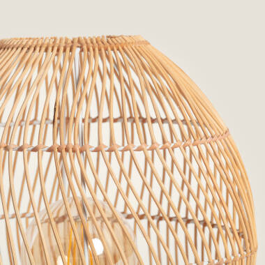 Imagen de Lámpara de Mesa de Ratán Sagra