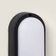 Imagen de Plafón LED 15W Oval para Exterior 85x173 mm IP65 Hublot Black