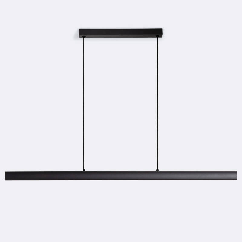 Imagem de Candeeiro Suspenso Linear LED 42W Aluminio CCT Iluminação Dupla Cara Funky Chic