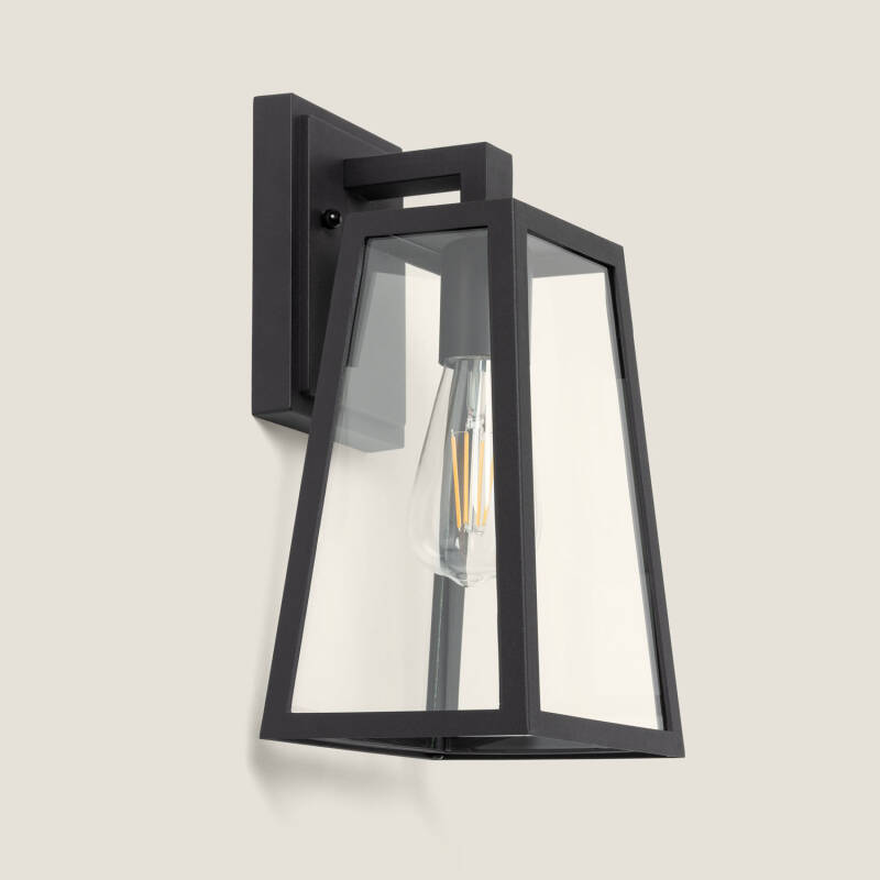 Imagen de Lámpara de Pared Exterior Aluminio y Cristal Marlon