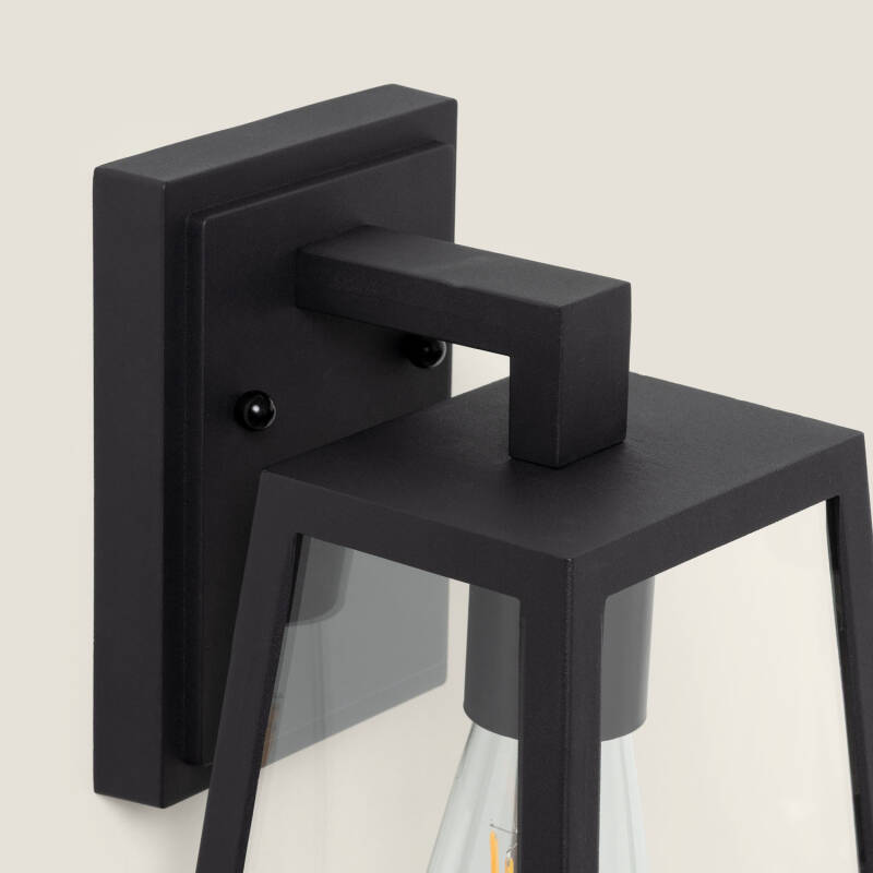 Imagen de Lámpara de Pared Exterior Aluminio y Cristal Marlon