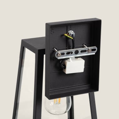 Imagen de Lámpara de Pared Exterior Aluminio y Cristal Marlon