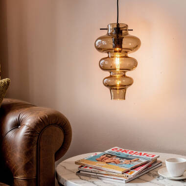 Candeeiro Suspenso Vidro Telder