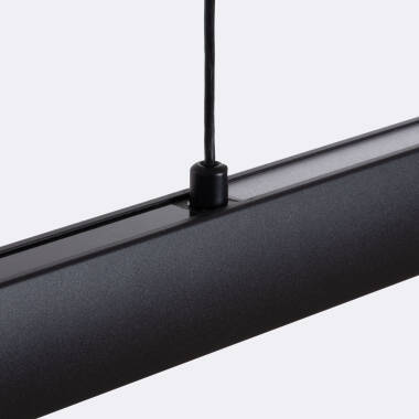 Imagen de Lámpara Colgante Lineal LED 42W Aluminio Blanco Seleccionable Iluminación Doble Cara Funky Zapp