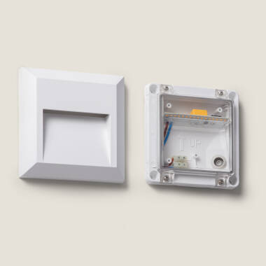 Imagem de Baliza LED Edulis Quadrada Encastrável Parede