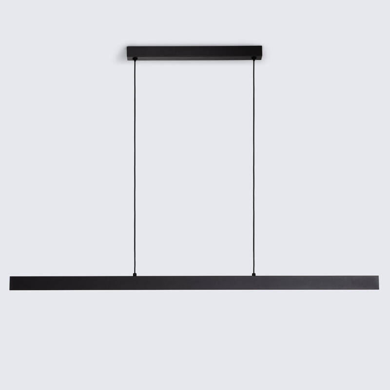 Imagen de Lámpara Colgante Lineal LED 42W Aluminio Blanco Seleccionable Iluminación Doble Cara Funky Chaka