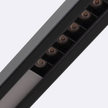 Imagen de Lámpara Colgante Lineal LED 42W Aluminio Blanco Seleccionable Iluminación Doble Cara Funky Chaka