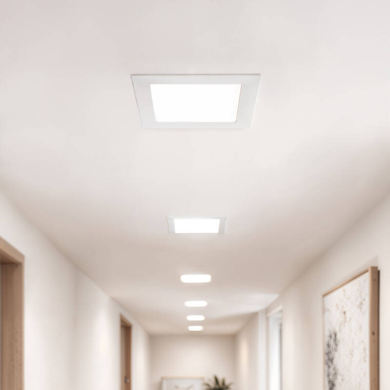 Imagen de Placa LED 18W Cuadrada SuperSlim Corte 205x205 mm