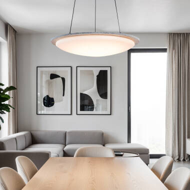 Lámpara Colgante acústica LED 24W Fieltro CCT Seleccionable Lezhan