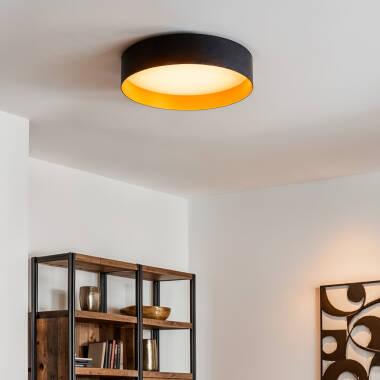 Imagen de Plafón de Techo LED 40W Acero Talagapa L Ø500 mm