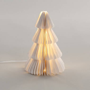 Imagen de Árbol de Navidad LED de Papel con Batería Likasi