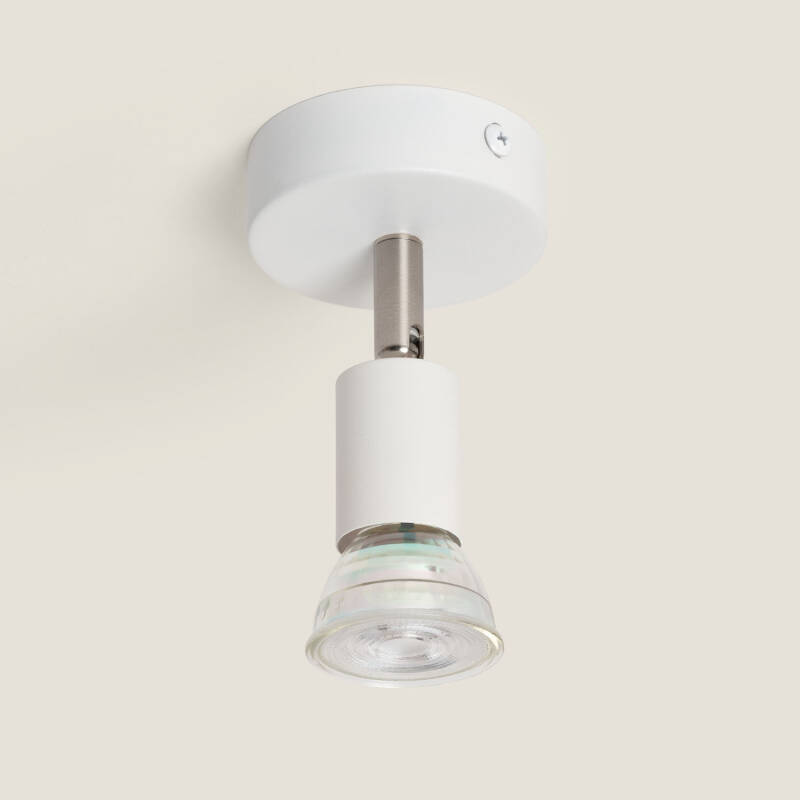 Imagen de Aplique Orientable Aluminio 1 Foco Oasis Blanco