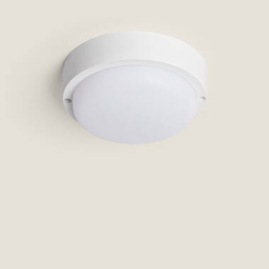 Plafón LED 15W Circular para Exterior Ø140 mm IP65 Hublot White